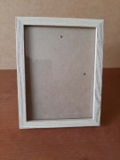 Drewniana ramka na zdjęcie 23cm x 18cm (na zdjęcie: 20cm x 14.5cm)