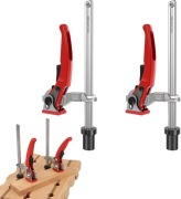 Zaciski warsztatowe 16mm 2 szt szybkomocujące stolarskie