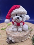 Maltańczyk Ręcznie wykonana  figurka 