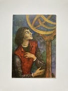 J. M Szancer Mikołaj Kopernik pocztówka karnet b/o 1972