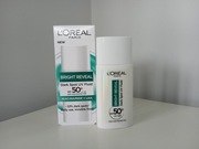 Loreal Bright Reveal UV SPF50+ fluid z filtrem do twarzy