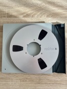 Aluminiowa szpula REVOX, 26cm, srebrny oryginał w super stanie.