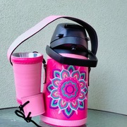 Paraguay termos, guampa i bombilla do yerba mate 