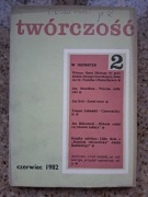 Twórczość nr 439 (2/1982) Jan Kott - Zawał serca; Łubieński -Czerwonobiały