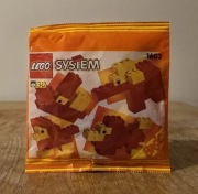 Lego System 1603 Trial Size Imagination saszetka klocki unikat