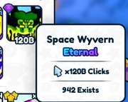 Space Wyvern (Eternal 120B PET) | RCU | ROBLOX