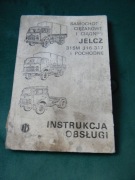 Jelcz 315M. 316, 317 i pochodne  instrukcja obsługi 