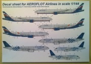 KALKA - AEROFLOT - BOEING 777, AIRBUS A330, SUKHOI SUPER JET