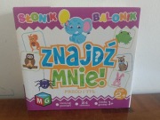 Słonik Balonik znajdź mnie / przód i tył / dzieci 2+