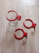 Szklanka z uchwytami z czasów PRL 