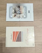 Trzy szklane antyramy 21x30 cm