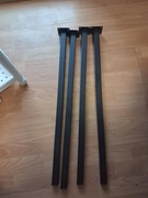 Metalowe czarne nóżki