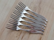 SREBRZONE WIDELCZYKI DO CIASTA TORTU HEFRA FRAGET WZ. AMERYKAŃSKI