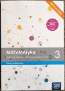 NOWA MATEMATYKA PODRĘCZNIK KLASA 3 LICEUM I TECHNIKUM ZAKRES PODSTAWOWY ED