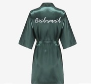 Szlafrok ślubny Bridesmaid świadkowa L