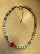 Naszyjnik z kamienia shoushan 