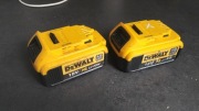 Baterie DeWalt 18v 4ah uszkodzone nie ładują się 