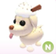 Eggnog Dog N - Adopt Me Roblox