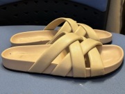 Klapki Zara skórzane rozmiar 41