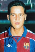 Xavi ROCA oryginalny autograf! FC Barcelona