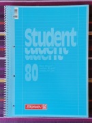 Brulion w linie wkład 80 kartek 90 g Brunnen