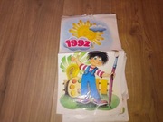 Kalendarz ścienny 1992 Kolorowy Świat Pacyka Se Ma For Łódź PRL