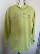 Nike Air Hoodie Dress sukienka bluza XS (wypada S-M) neon oversize stan bdb