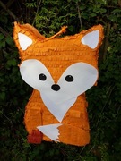 Gigantyczna Piniata lis Piniata lisek