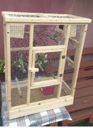 Klatka ptaki egzotyczne 2 sztuki