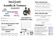 Ankiety pamiątkowe na Ślub