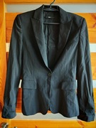 HUGO BOSS Marynarka Damska WEŁNA 36 Czarna ORYGINAŁ