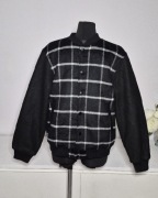 Kurtka meska XXL Bomberka  Czarno biała Nowa Burton Menswear London 