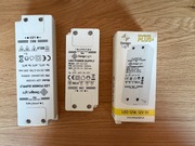 Zasilacze LED DesignLight 12V – 12W i 35W – komplet 3 sztuki, sprawne