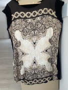 PROMOD tunika XL wzór/czarna