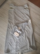 Poręczny szlafrok z mikrofibry czapka na włosy 