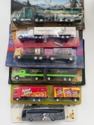 5 x model ciężarówki 1:87 i autobus 