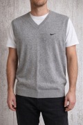Kamizelka Męska Wełniana Szara Nike Golf Klasyczna XL 100% Wool Nowa !