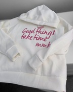 Nowa ocieplana bluza damska oversize z kapturem,MMK polski producent,uni