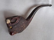 Stara fajka kolekcjonerska byk  . 