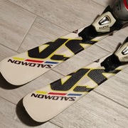 Komplet dziecięcy narty SALOMON 90 cm + Buty .