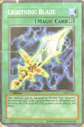 Karta kolekcjonerska Lightning Blade Yu-Gi-Oh 