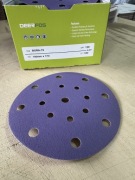 92x Krążek Ścierny 150 mm DEERFOS Bora 1 Ceramiczne Metal Nierdzewka - P120
