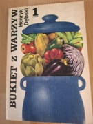 Książka bukiet z warzyw