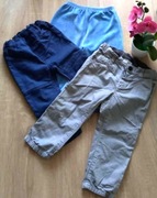 spodnie niemowlęce ,,H&M'' na 80 cm