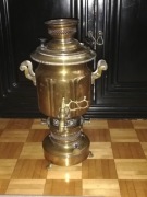 samowar mosiężny rosyjski  zabytkowy