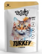 MOKRA KARMA DLA KOTA TufTuf Saszetka mielonka z indykiem 100g