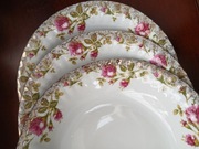 Chodzież Iwona oryginał PRL złota Róża talerze głębokie 3 sztuki