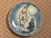 Sulamith Wülfing Talerz ozdobny porcelanowy KONGSZELT BAYERN