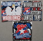 Vlepki WISŁA Kraków - WRÓBLEWICE , RUCH Chorzów, ARKA Gdynia # 05