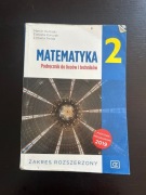 Matematyka 2. Podręcznik do liceów i techników. Zakres rozszerzony